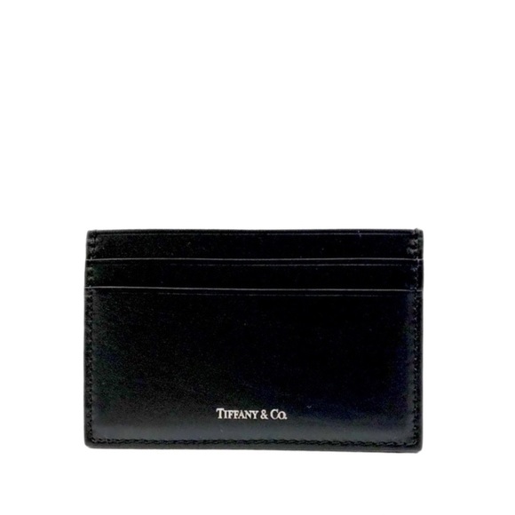Tiffany & Co. Other - BNIB Rare Brand New! Tiffany & Co. Calfskin Leather Logo Card Holder Case Unisex